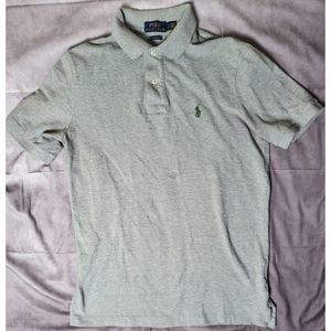 Polo Ralph Lauren The Iconic Polo Men's Shirt Small Grey/Green